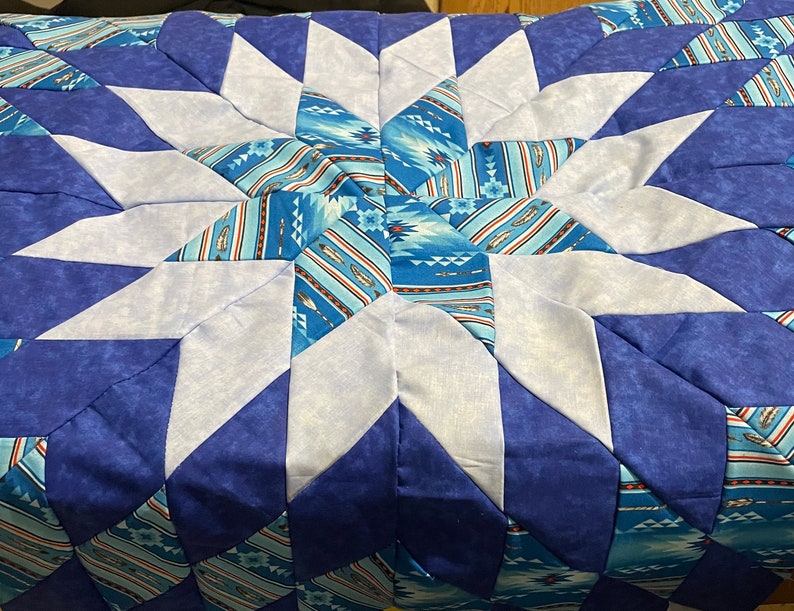 Native American Star Quilts Etsy