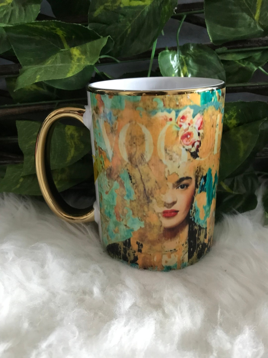Frida Kahlo Mug Frida Cover Coffee Mug Etsy