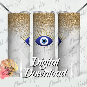 Auge 20 Unzen dünne gerade Becher Vorlage. Digitaler Download