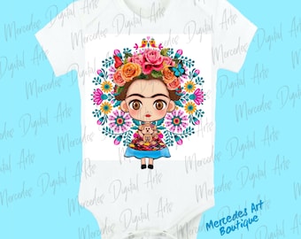 Body de bebé Fridita Mandala