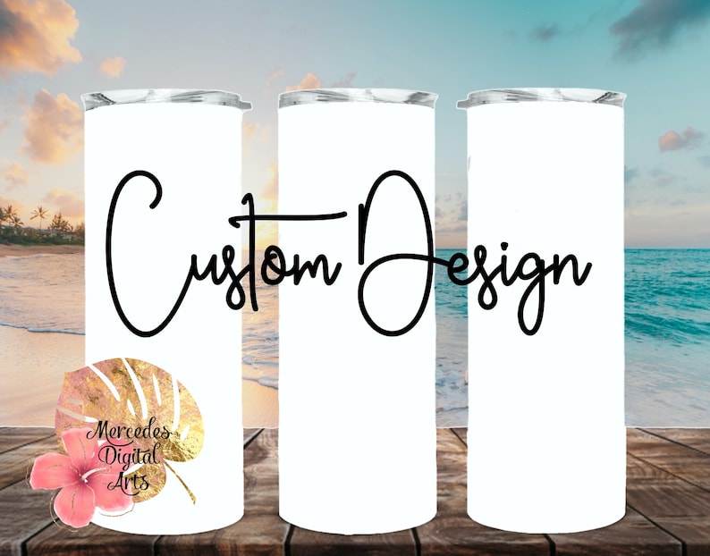 Custom Fleurdelis Zipper Design 20oz Skinny Tumbler Template. Digital