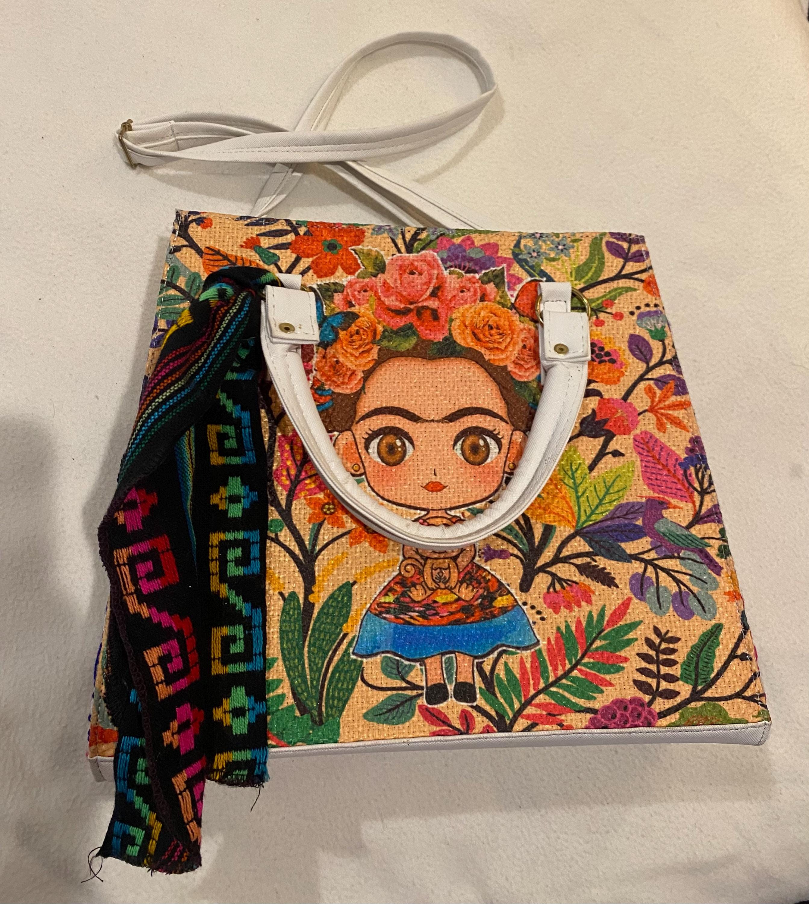 Monederos Tejidos Monedero Frida Kahlo Crochet Monedero Frida México