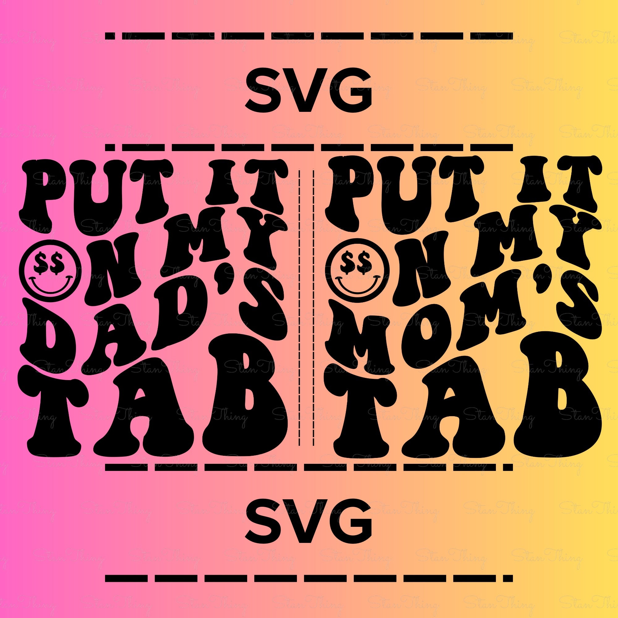 Put It On My Husband's Tab Tee main image 0