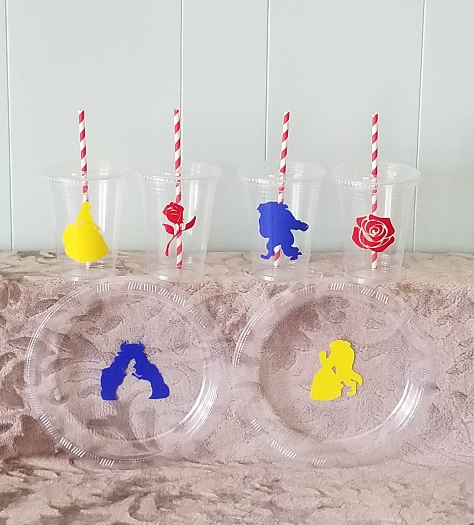 Beauty or Beast Beauty or Beast gender reveal Beauty and the Etsy