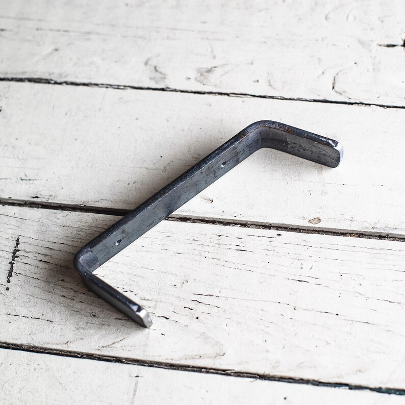 Double Coat Hook J Bracket Style Shelving Rustic Shelf Etsy