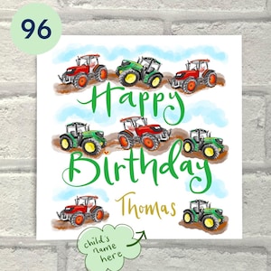 Qualsiasi 2 carte personalizzate, 2 carte speciali uniche su misura, carta speciale illustrata coltivatore, bambino, anniversario, matrimonio