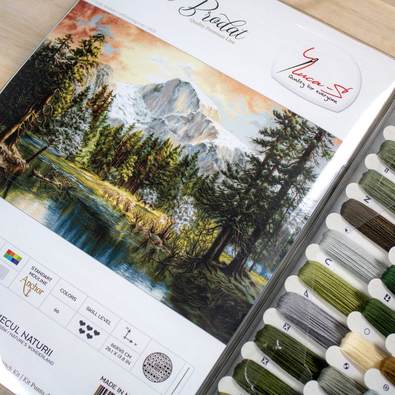 Nature Cross Stitch Kit - Etsy