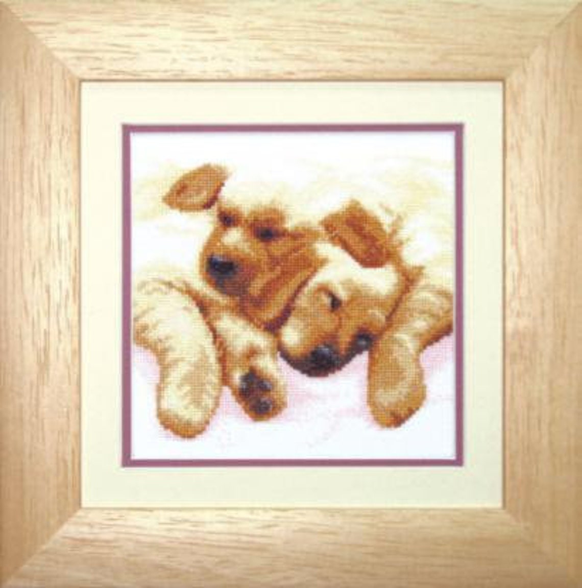Cross stitch kit Puppies Cross stitch kit dog Animal cross Etsy
