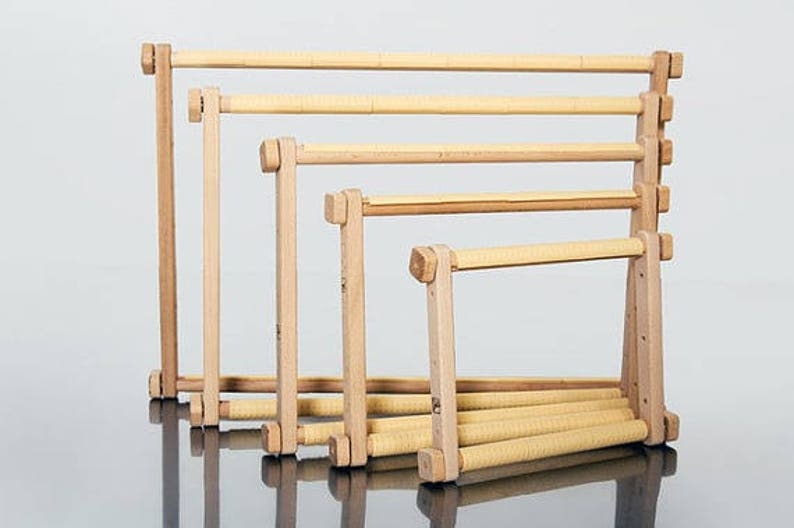Wooden Scroll Frame for Cross Stitch and Stand 22 16 40cm 56cm Beginner  Embroidery Supplies 