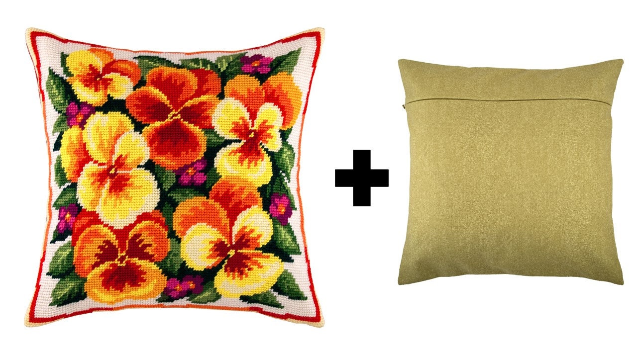 Kit De Coussin Pour Broderie, Tapisserie Royale, Kit De