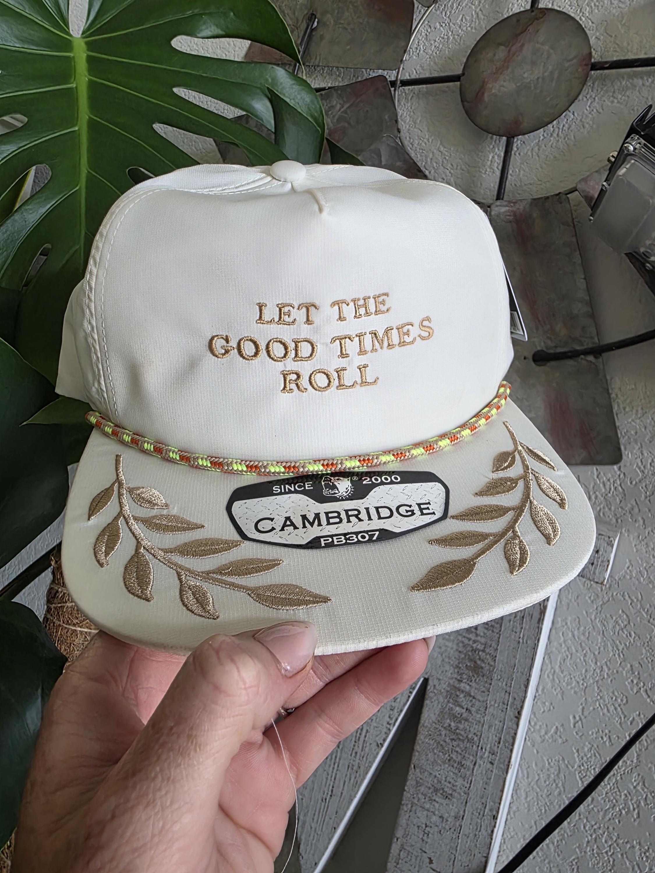 Lack Of Color Cream Embroidered Rope Cap AS Colour Class Cord Rope Cap - 1185 main image 4