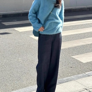 Angora sweater