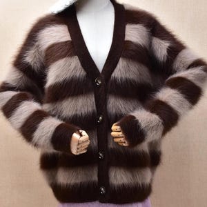 Angora cardigan