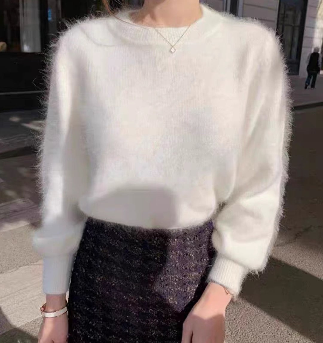 Angora Sweater - Etsy Angora Sweater - Etsy