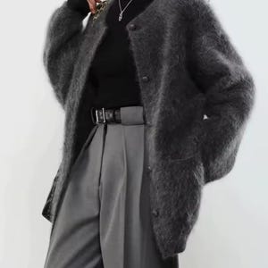 Angora cardigan