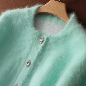 Lia Angora Cardigan