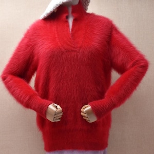 Angora sweater