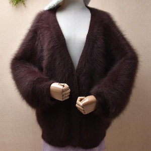 Angora cardigan