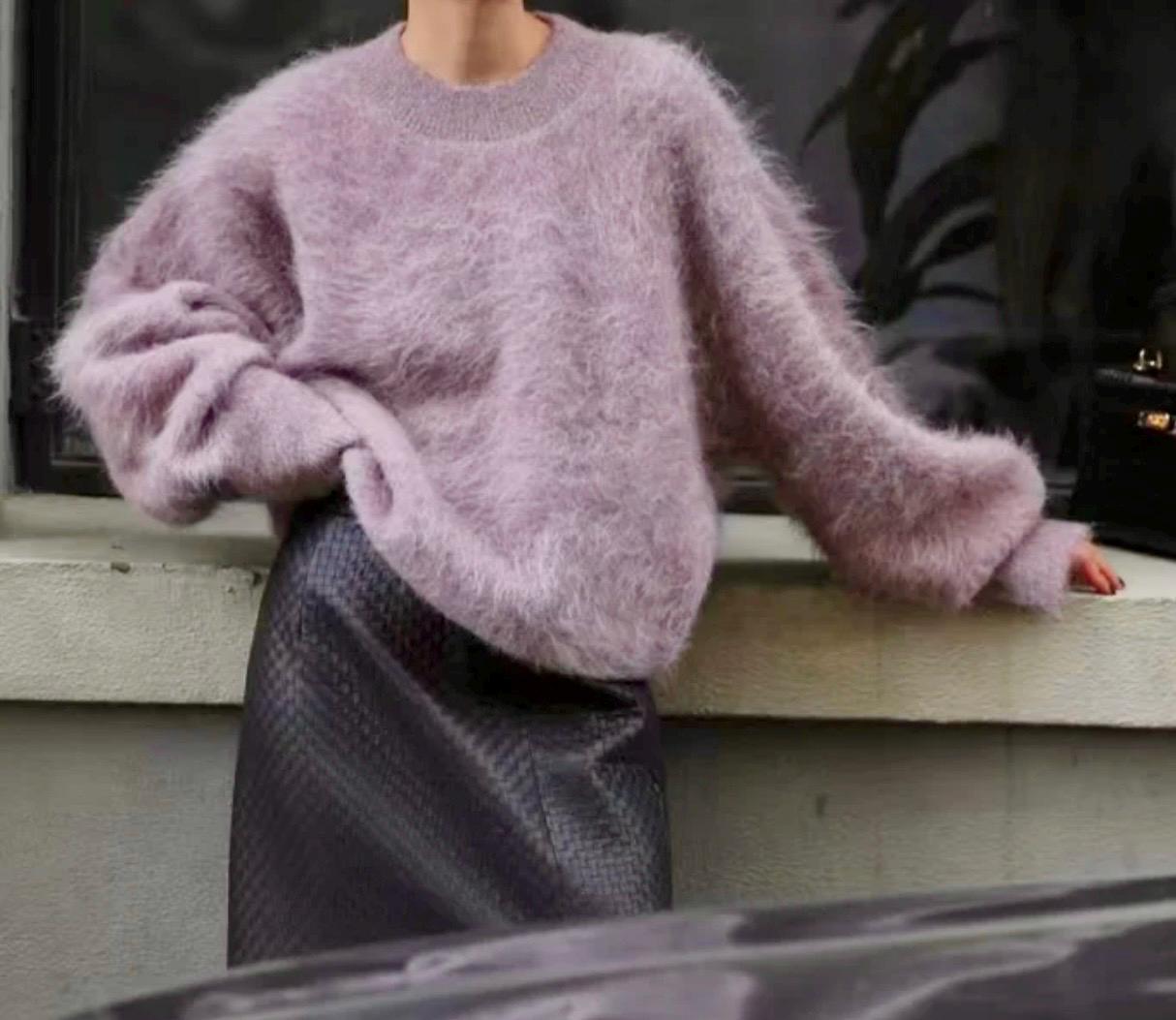 Angora Sweater - Etsy New Zealand