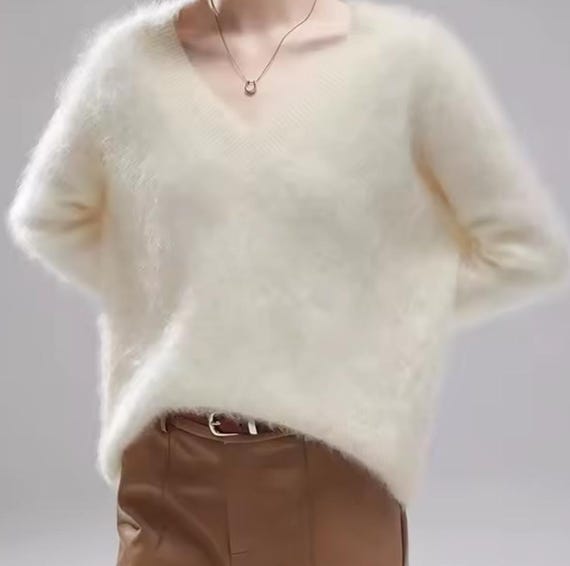 THE TOE ♡ RICHMOND ANGORA SWEATER Richmond Angora Sweater – THE TOÉ