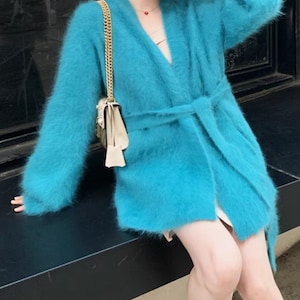 Angora cardigan