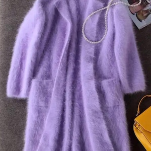 Angora cardigan