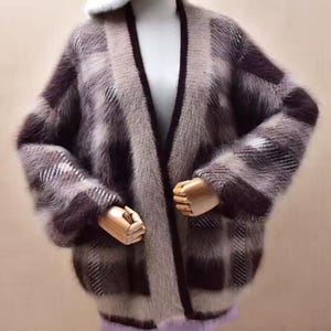 Angora cardigan
