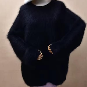 Angora sweater