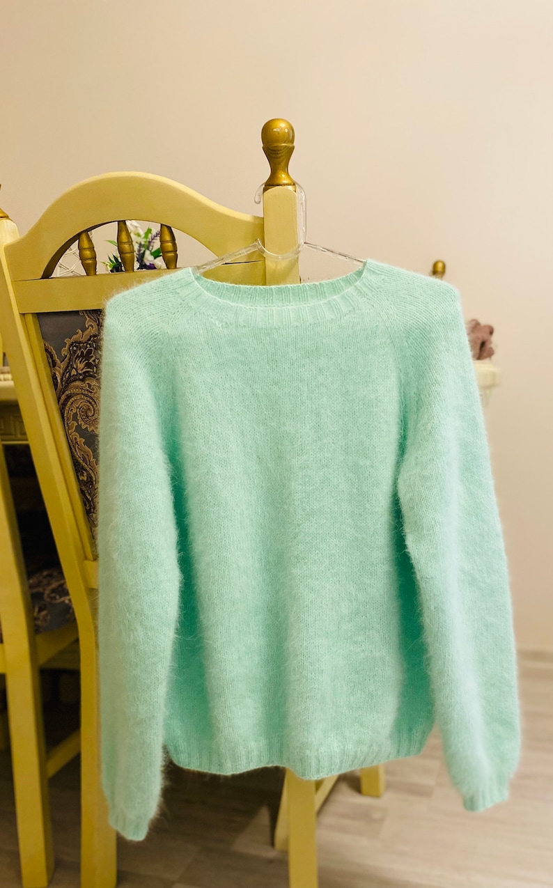 angora sweater women's
