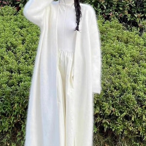 Angora cardigan