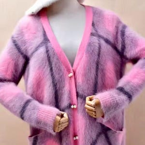 Angora cardigan