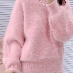 Maglione d'angora