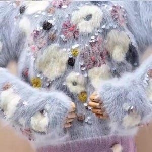 Angora sweater
