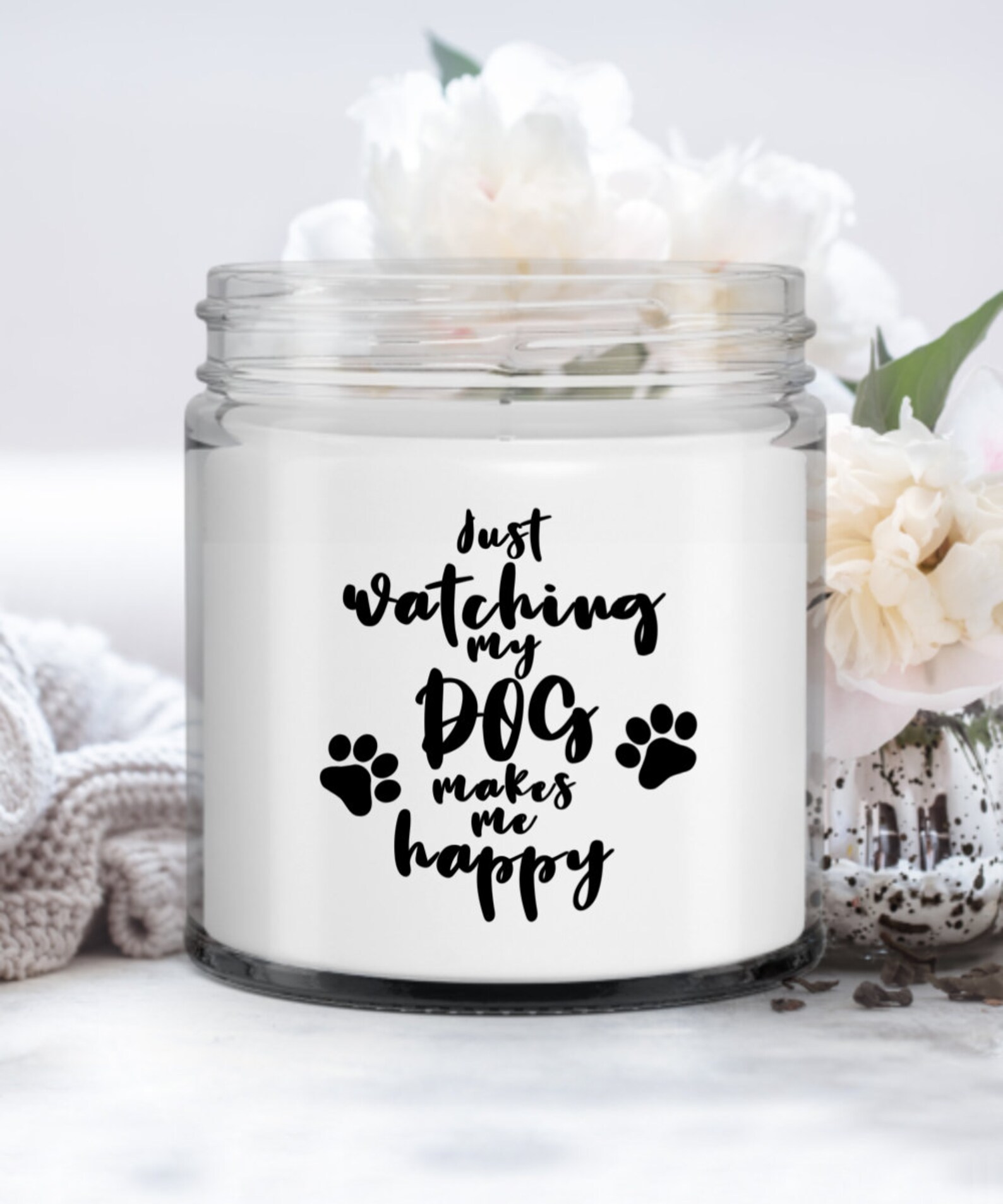 Dog Mama Candles About Dogs Dog People Candle A Candle for Etsy
