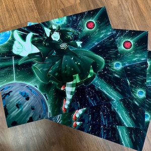 Space Girl 11”x8.5” Jade Harley Print