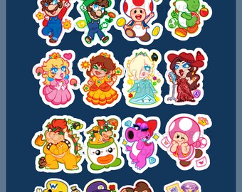 2" Super Mario Sticker