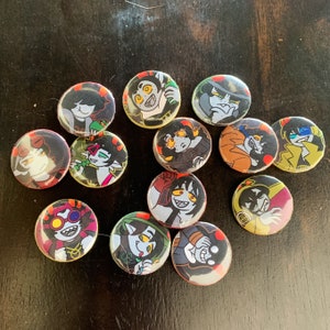 Friendsim Trolls Lowbloods Pins