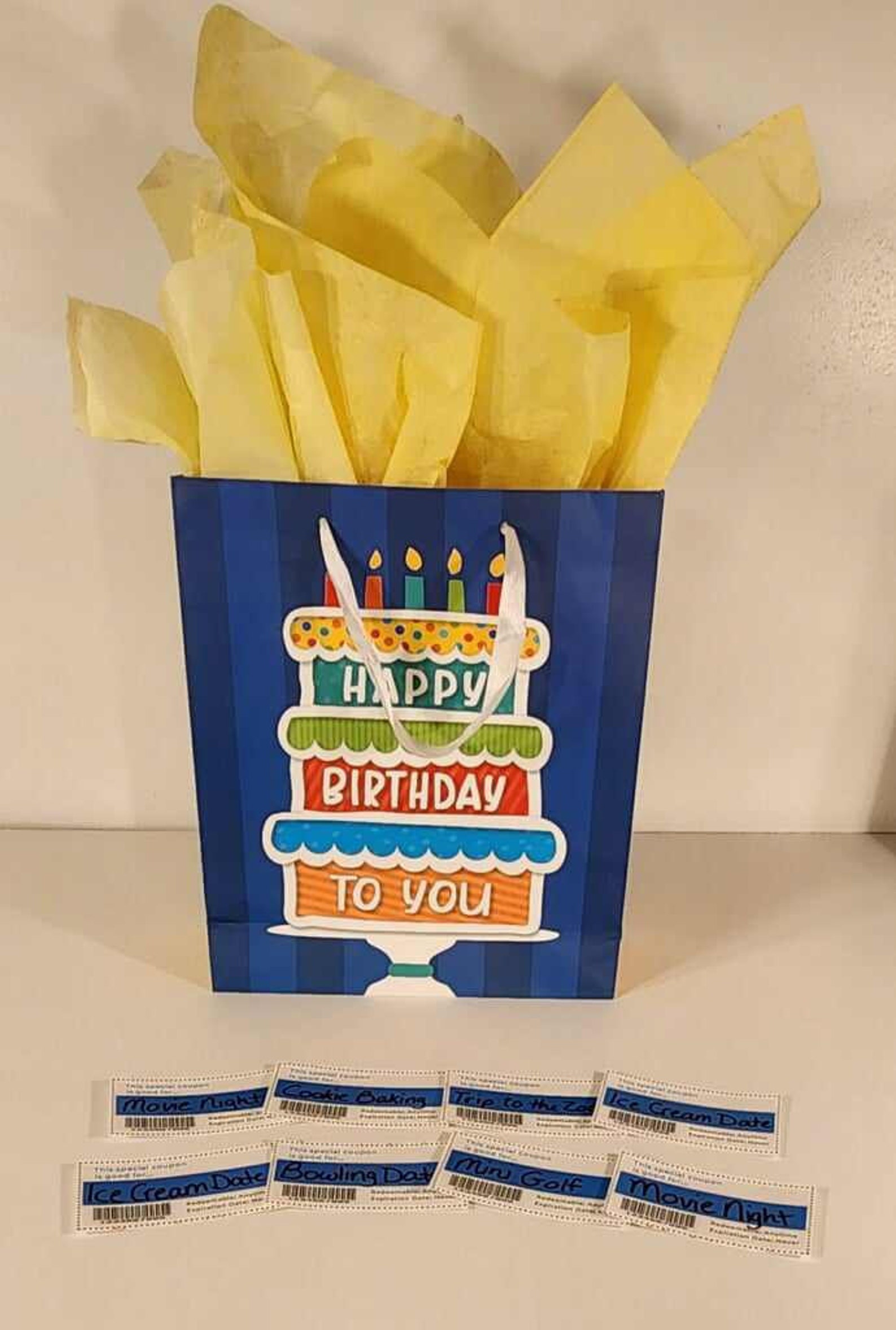 Editable Birthday Coupons, Printable Birthday Gift, Birthday Coupons PDF Etsy