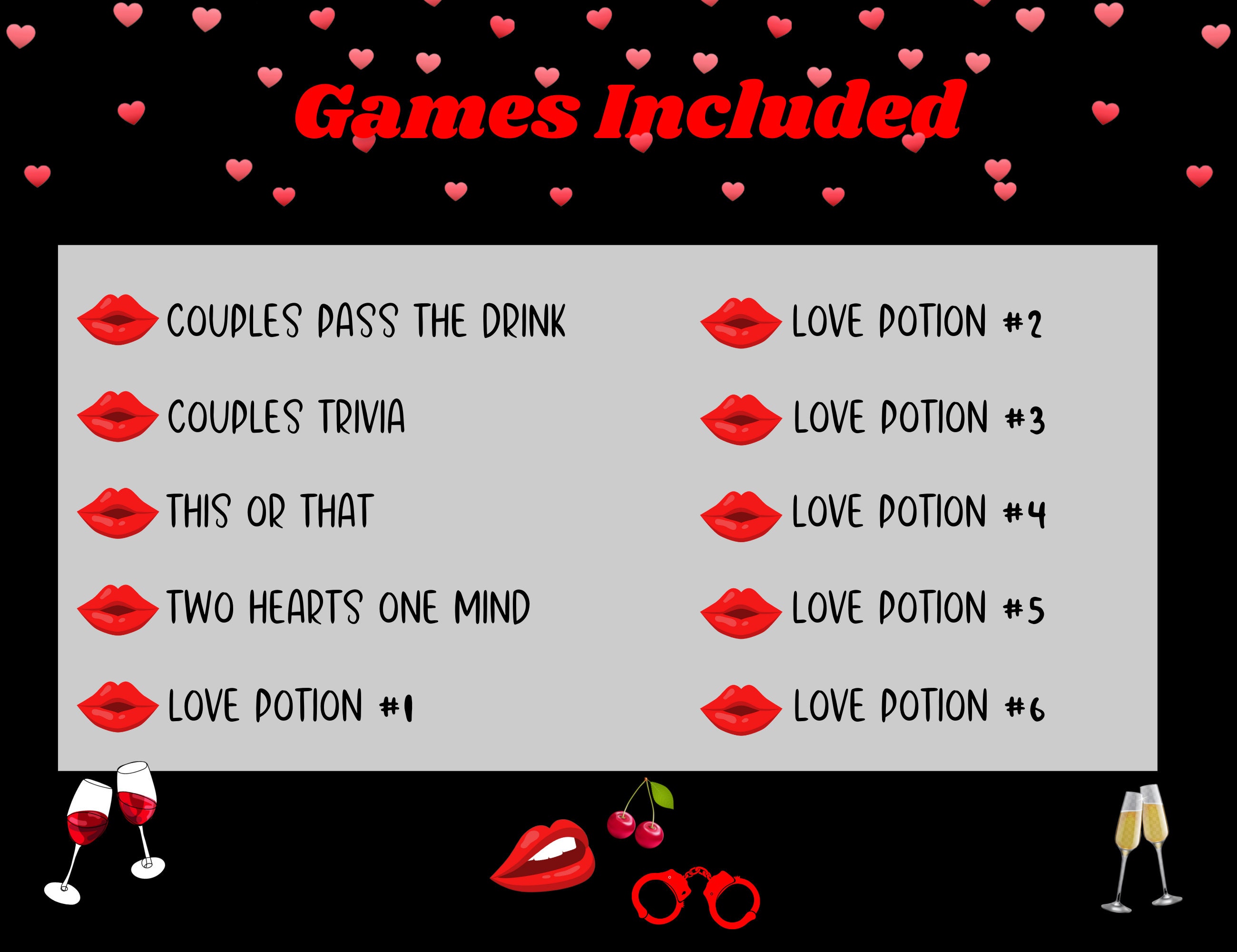 Printable Games for Couples, Adult Couples Games, Fun Shower Games for ...