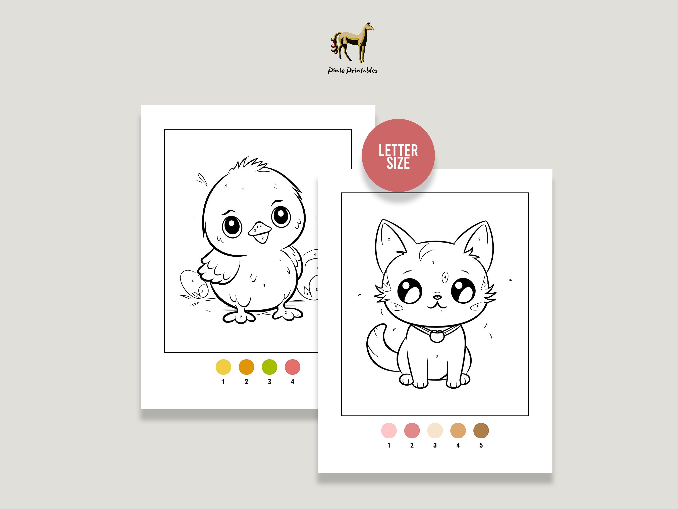 Coloring Puzzles for Kids, Printable Color by Number, Coloring Sheets ...