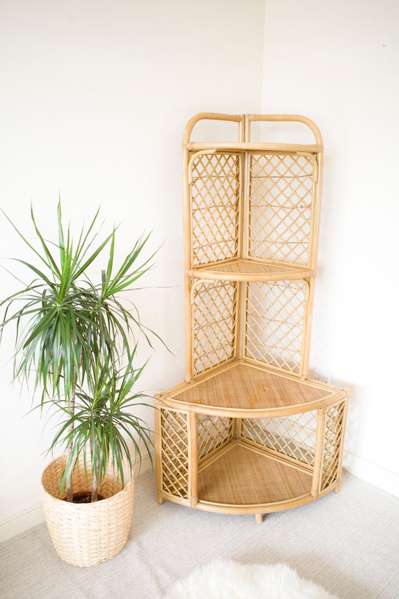 Storage & Organization wicker furniture boho bookshelf boho wicker