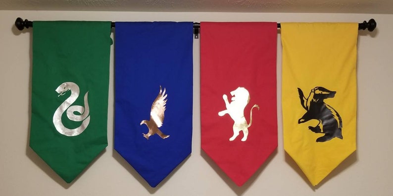 Hogwarts Banners | Etsy