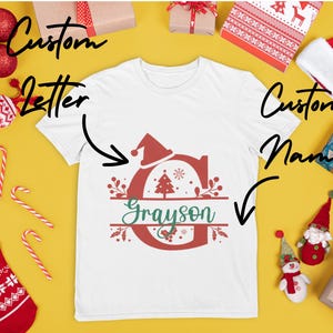 Design de nome de Natal personalizado – Letra decorativa personalizada com fonte festiva PNG