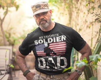 Favorite Soldier Calls Me Step-Dad Army Veteran T Shirt Favorite Soldier Calls Me Step-Dad Army Veteran T Shirt
