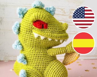 Dinosaur T-REX - PDF Pattern (Eng/Esp)