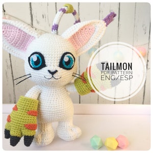 Tailmon (Gatomon) PDF Pattern ENG/ESP