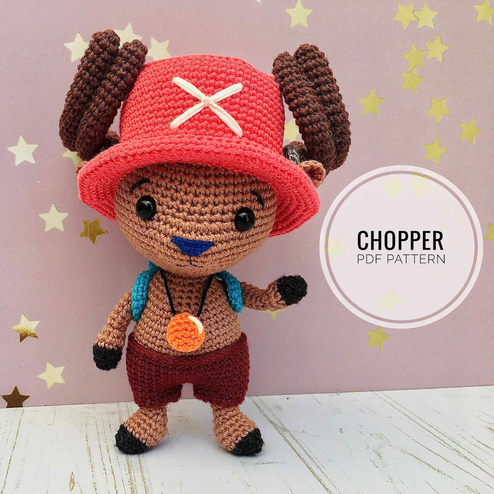 Chopper PDF Pattern ENG/ESP - Etsy