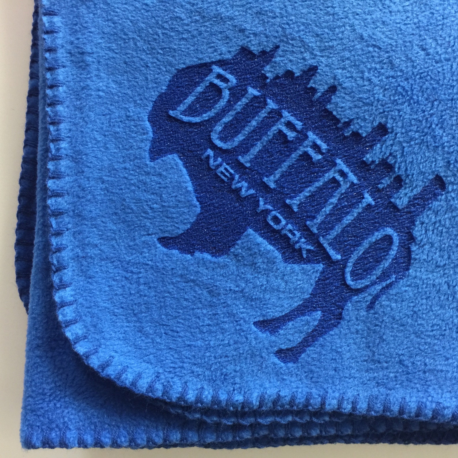 Laser Etched Fleece Buffalo Blanket | Etsy