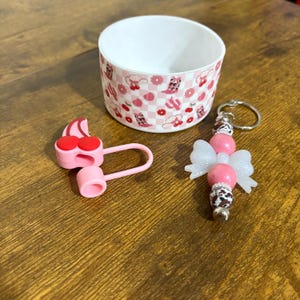 Cowgirl Chic Tumbler Accessories Bundle - Set includes Boot, Straw Topper and Handle Charm, Cowgirl Tumbler Accessories, Western Tumbler