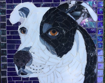 Custom Dog Mosaic Portraits